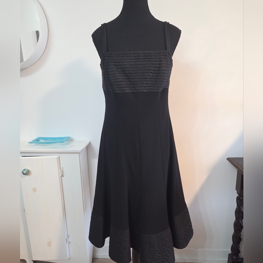 Akris Punto wool fit and flare dress Sz 10